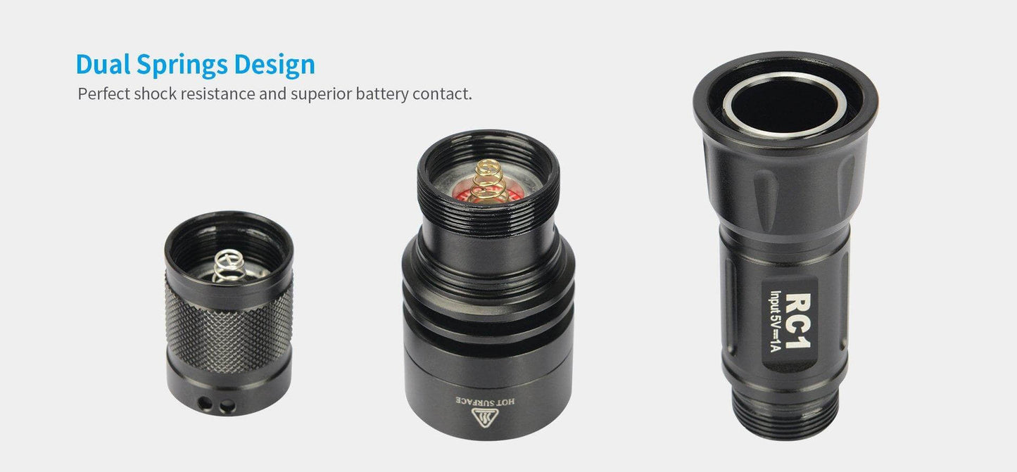 MTB Night Light Xtar Torch Bundle - Trailvision - Mountain & Road Bike Specialists