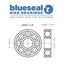 6805 LLB 25 x 37 x 7mm - Trailvision - Mountain & Road Bike Bearings- Blueseal Bike Bearings™